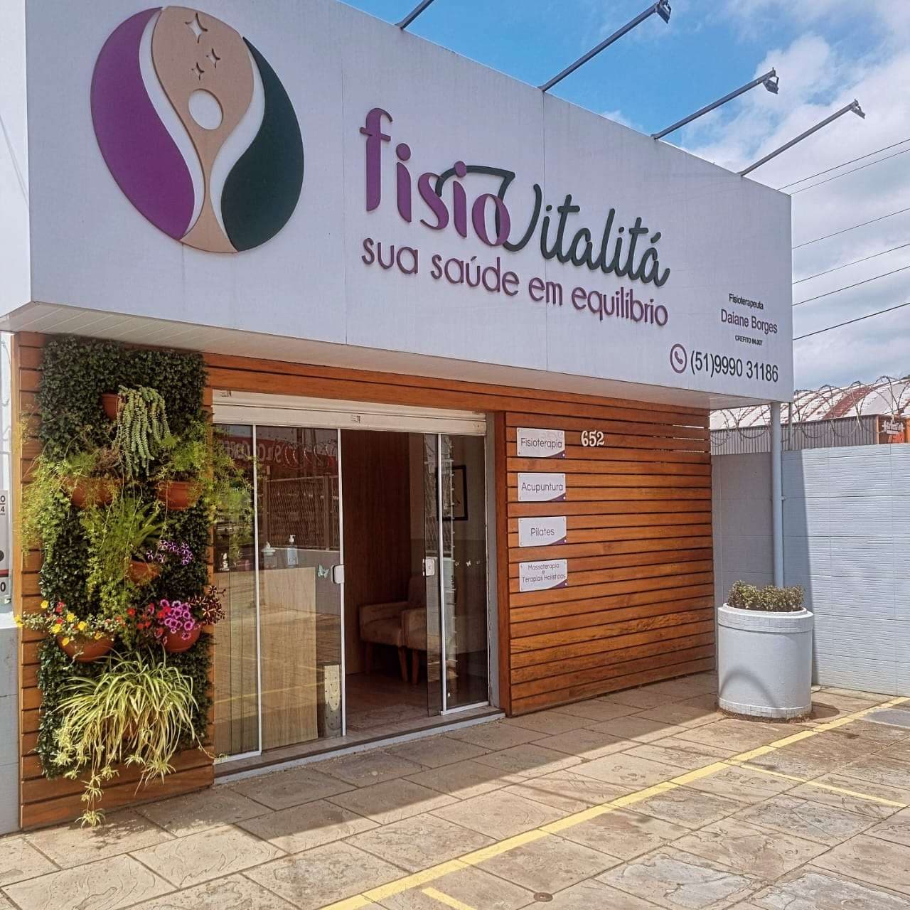 Fachada da FisioVitalitá